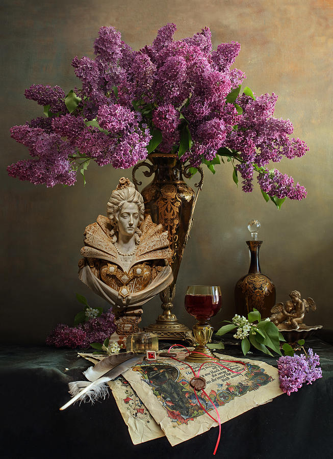 Still Life With Flowers #16 Photograph by Andrey Morozov
