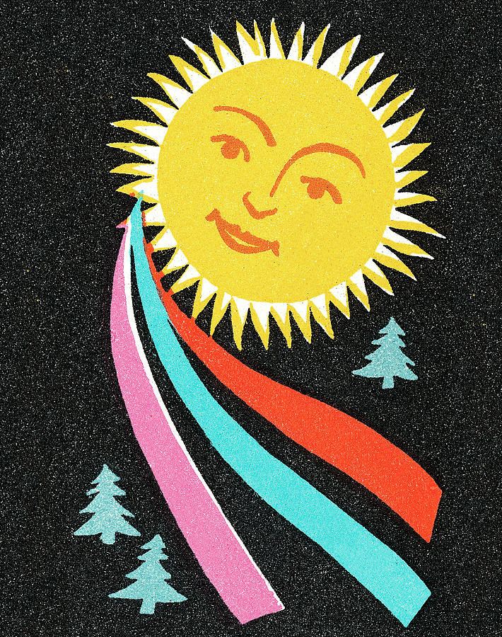 Summer Drawing - Sun #16 by CSA Images