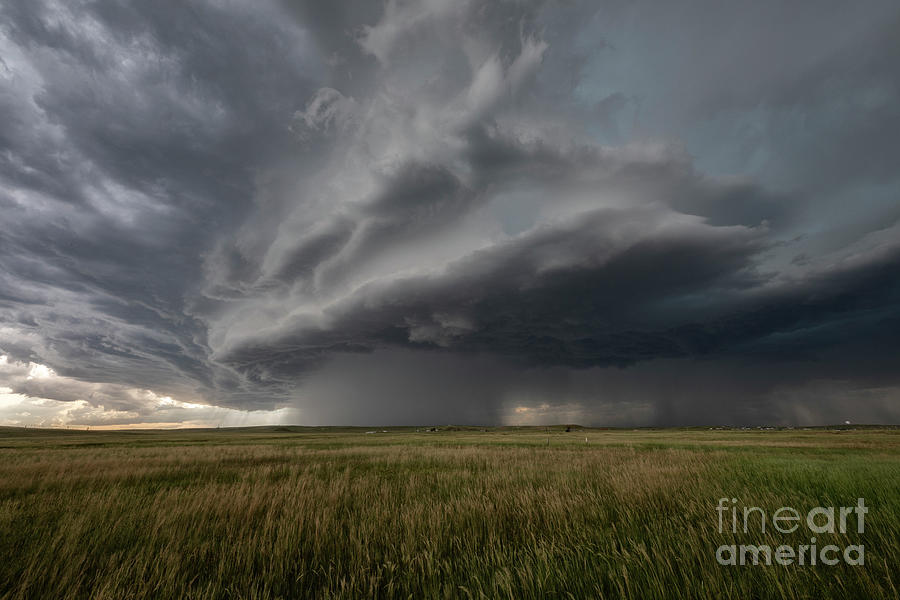 Supercell Thunderstorm Photograph By Roger Hill Science Photo Library Fine Art America