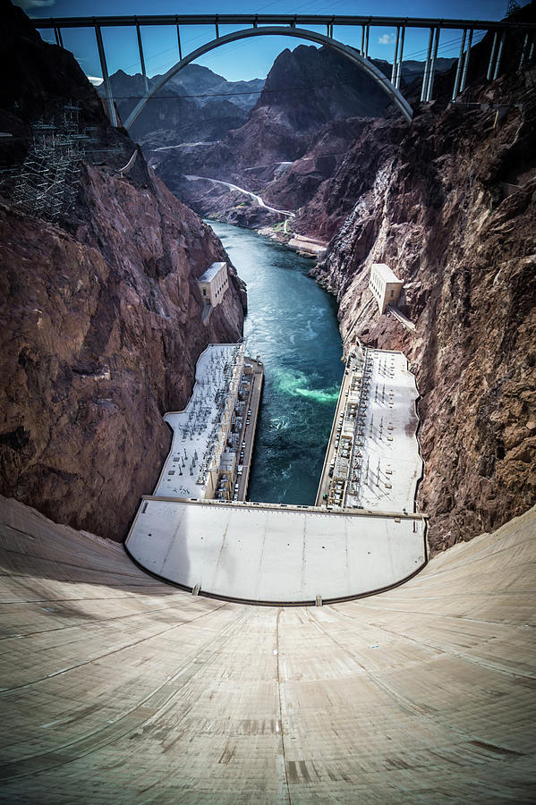 Wandering Around Hoover Dam On Lake Mead In Nevada And Arizona #16 Photograph by Alex Grichenko