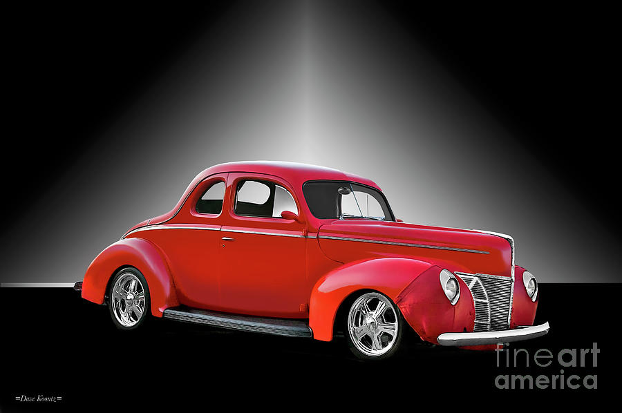 1940 Ford Deluxe Coupe Photograph by Dave Koontz - Fine Art America