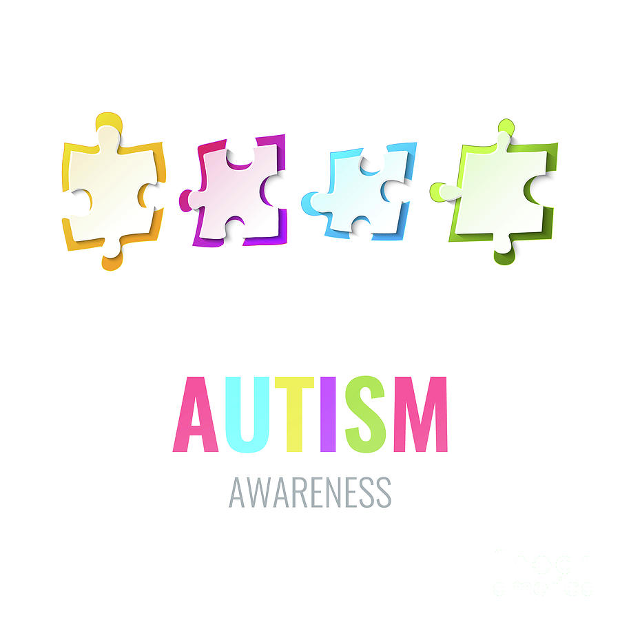 Sign Photograph - Autism #17 by Art4stock/science Photo Library