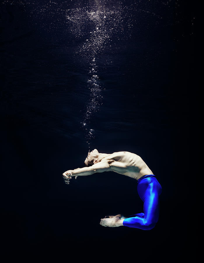Ballet Dancer Underwater #17 Photograph by Henrik Sorensen