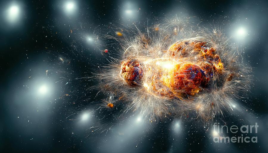 Big Bang Photograph by Richard Jones/science Photo Library - Fine Art ...