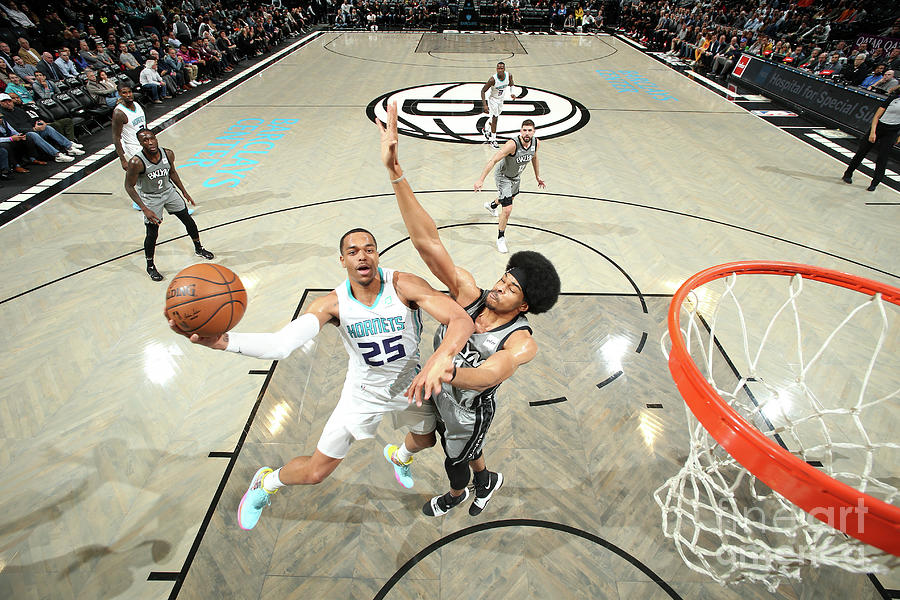 Charlotte Hornets V Brooklyn Nets Photograph by Nathaniel S. Butler
