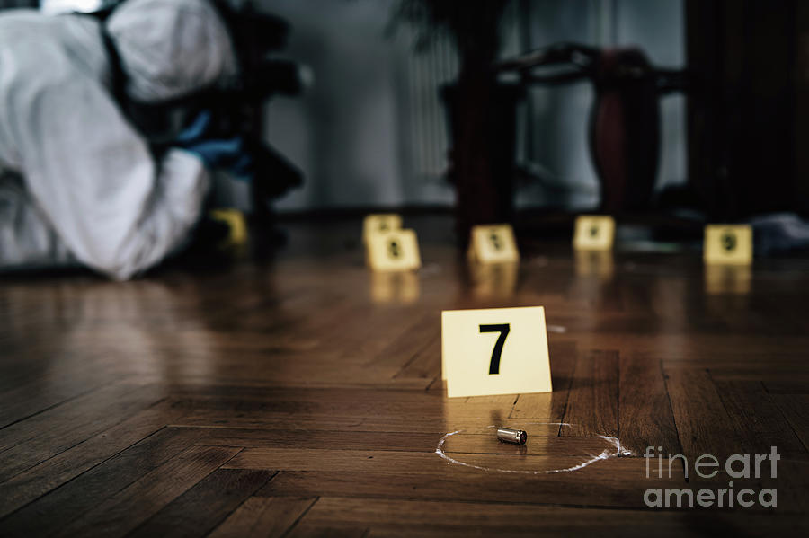 Crime Scene Investigation Photograph by Microgen Images/science Photo ...