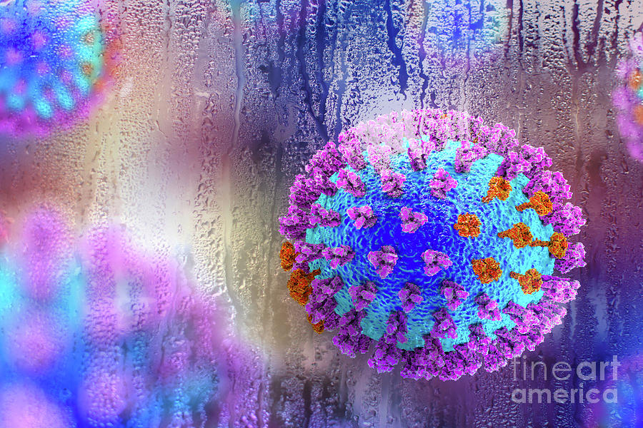 Flu Viruses Photograph By Kateryna Kon/science Photo Library - Pixels