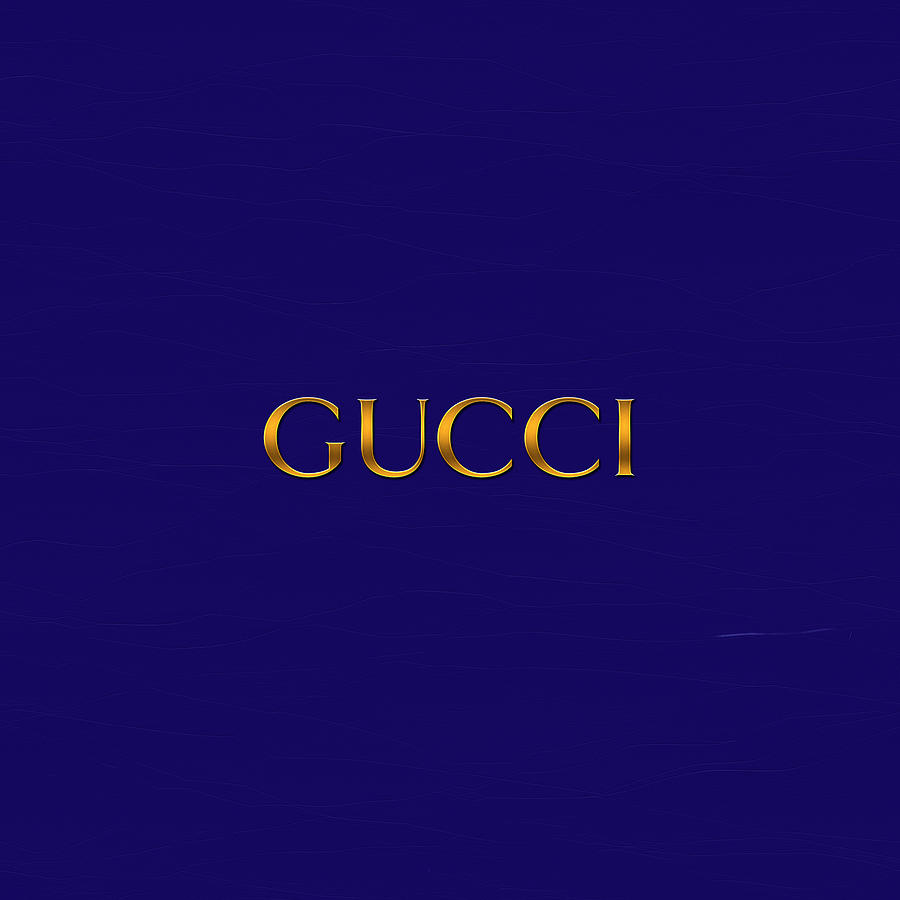 Gucci. Logo Digital Art by Tamara Andreevna