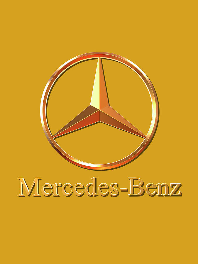 Mercedes Emblem Digital Art by Mercedes Emblem