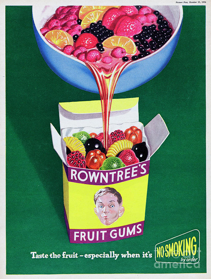 Rowntrees Fruit Gums #17 Photograph by Picture Post