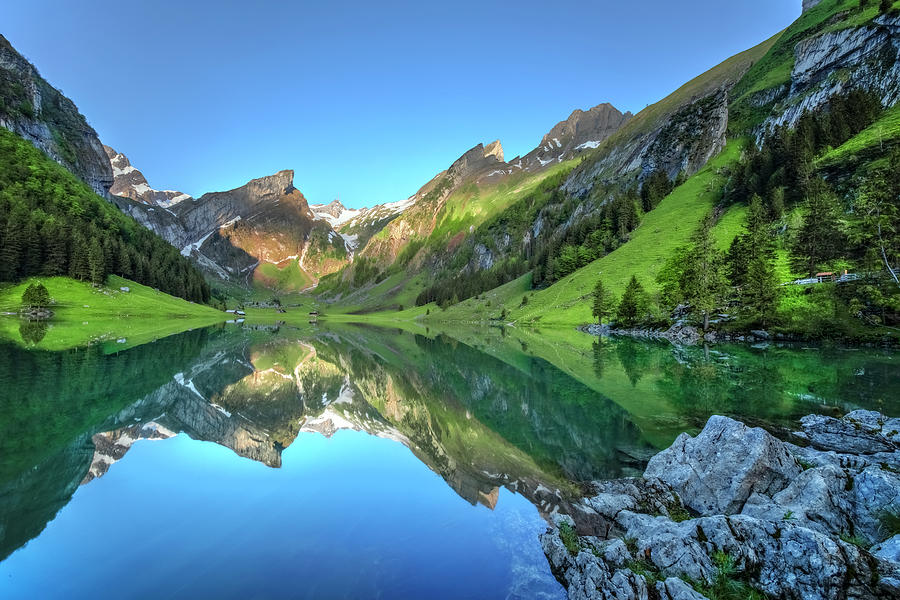 Mountain Photograph - Seealpsee - Switzerland #17 by Joana Kruse
