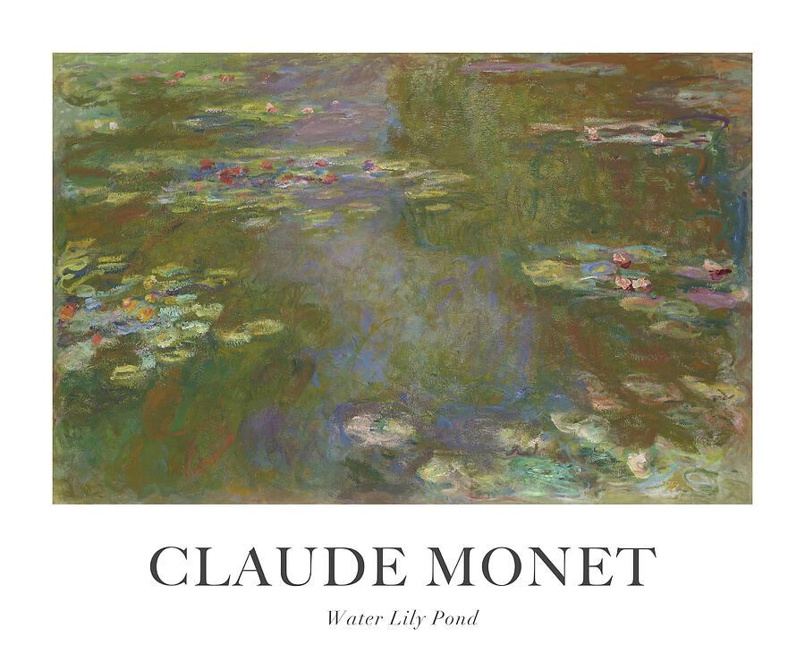 Claude Monet Painting - Water Lily Pond by Claude Monet