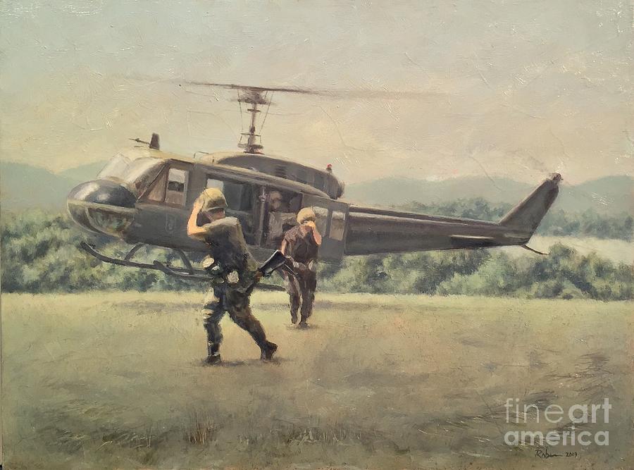 173rd in  Vietnam Painting by Stephen Roberson