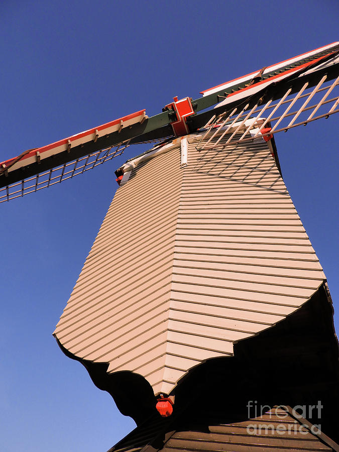 1745 Windmill sundown geometrics Photograph by Heidi De Leeuw