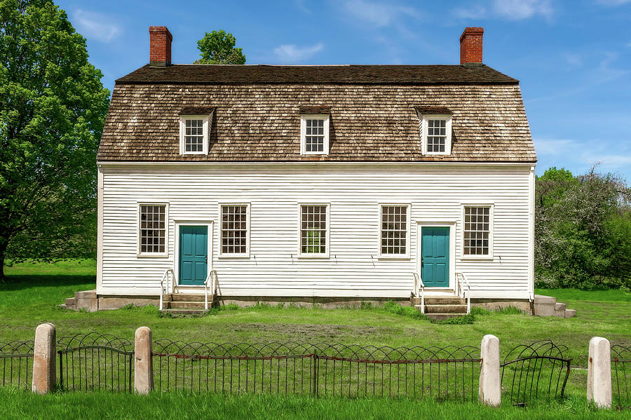 1793 New England Meeting House  -  1793newengmeetinghouse184621 Photograph by Frank J Benz