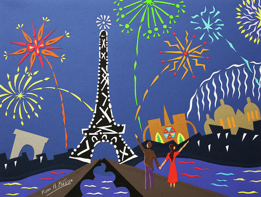Paris Mixed Media - 17cop by Pierre Henri Matisse