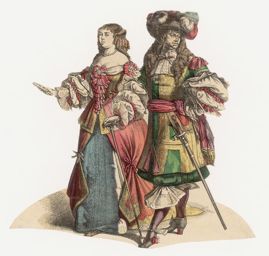 17th Century Fashion Photograph by Hulton Archive