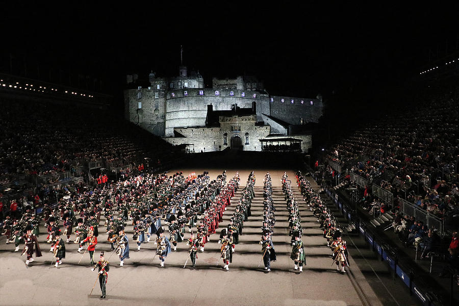 Edinburgh Military Tattoo Edinburgh Scotland Photograph by Paul James ...