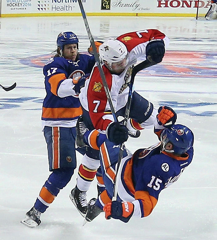 Florida Panthers V New York Islanders - #18 Photograph by Bruce Bennett