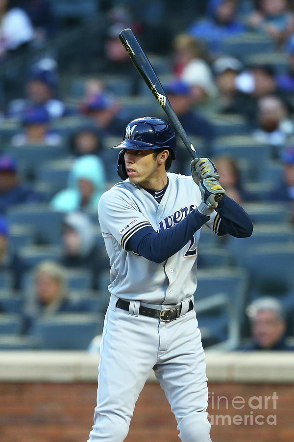 Milwaukee Brewers V New York Mets Photograph by Mike Stobe Milwaukee Brewers V New York Mets Photograph by Mike Stobe