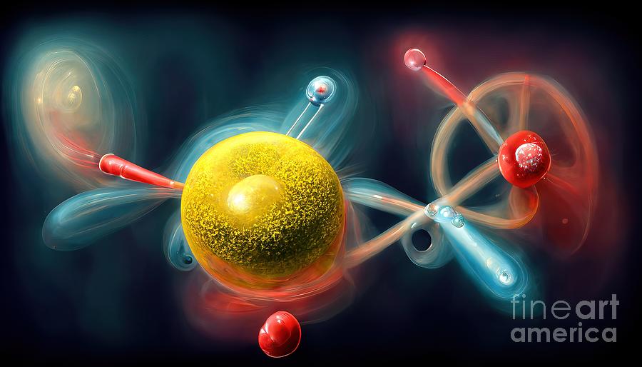 Subatomic Particles And Atoms #18 Photograph by Richard Jones/science Photo Library