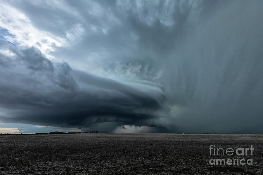 Spring Photograph - Supercell Thunderstorm #18 by Roger Hill/science Photo Library