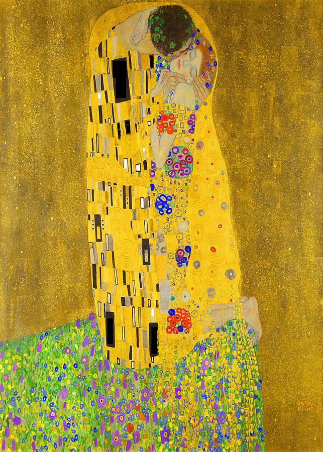 The Kiss by Gustav Klimt