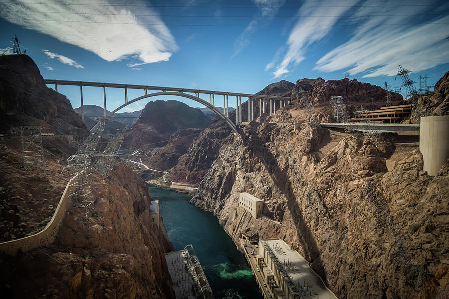 Wandering Around Hoover Dam On Lake Mead In Nevada And Arizona #18 Photograph by Alex Grichenko