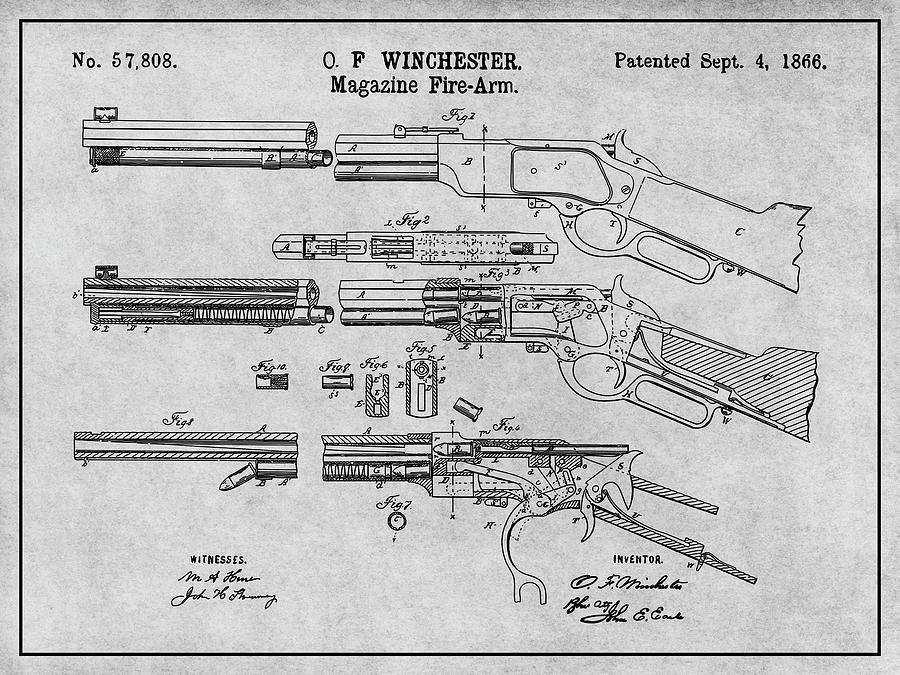 210 NEW!! LEVER-ACTION RIFLE PATENTS FULL-IMAGE ON CD-ROM!!! 