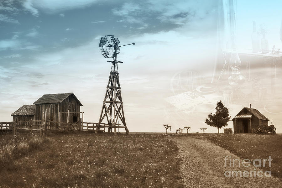 1880's Farmhouse by Sharon Seaward 1880's Farmhouse by Sharon Seaward