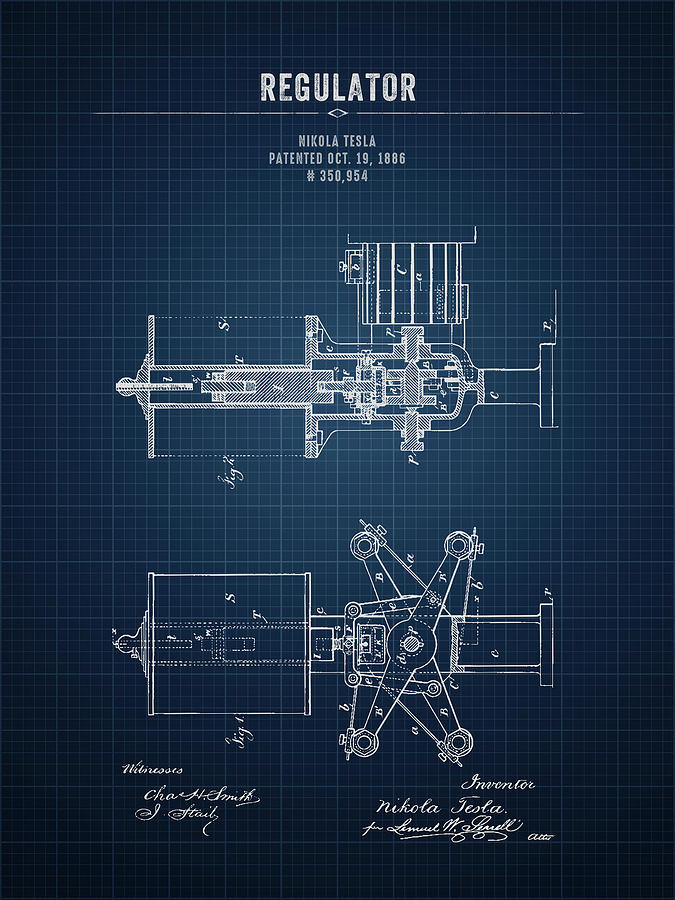 Nikola Tesla Blueprints