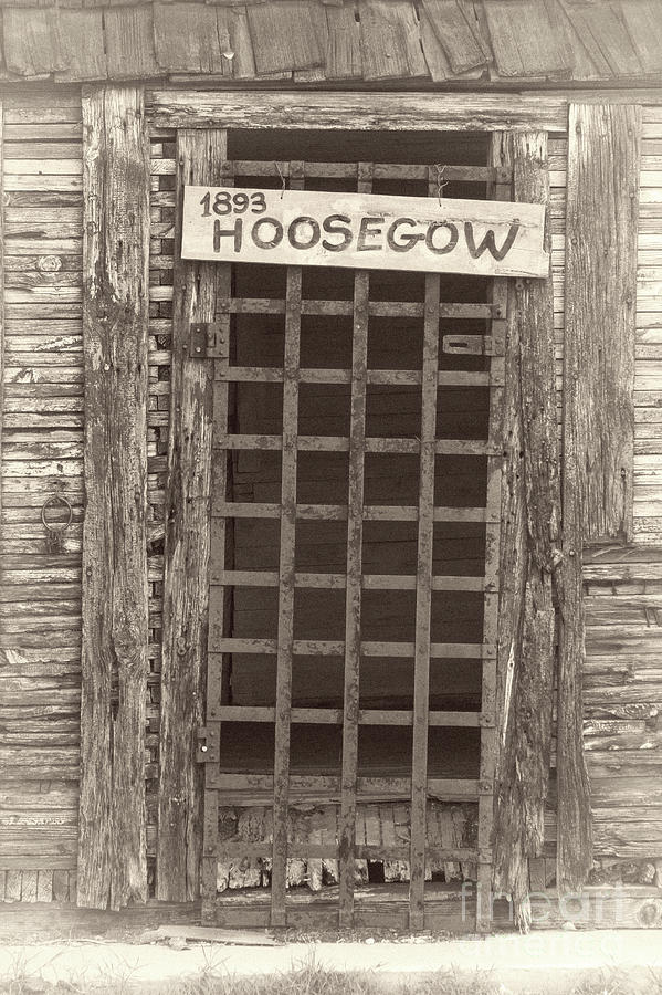 1893 Hoosegow Photograph by Imagery by Charly