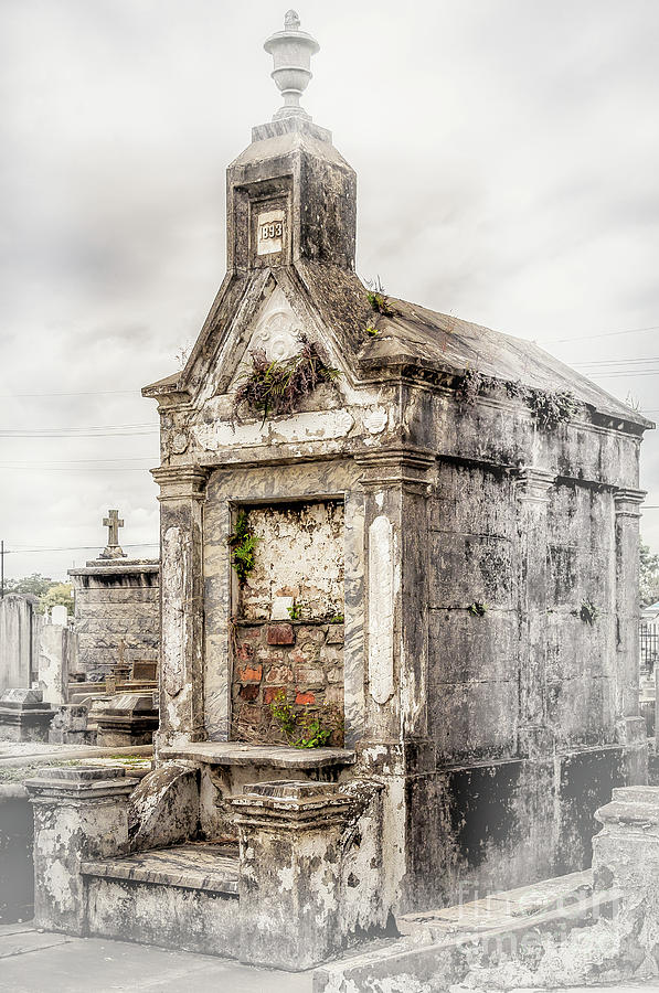 1893 Tomb New Orleans Photograph