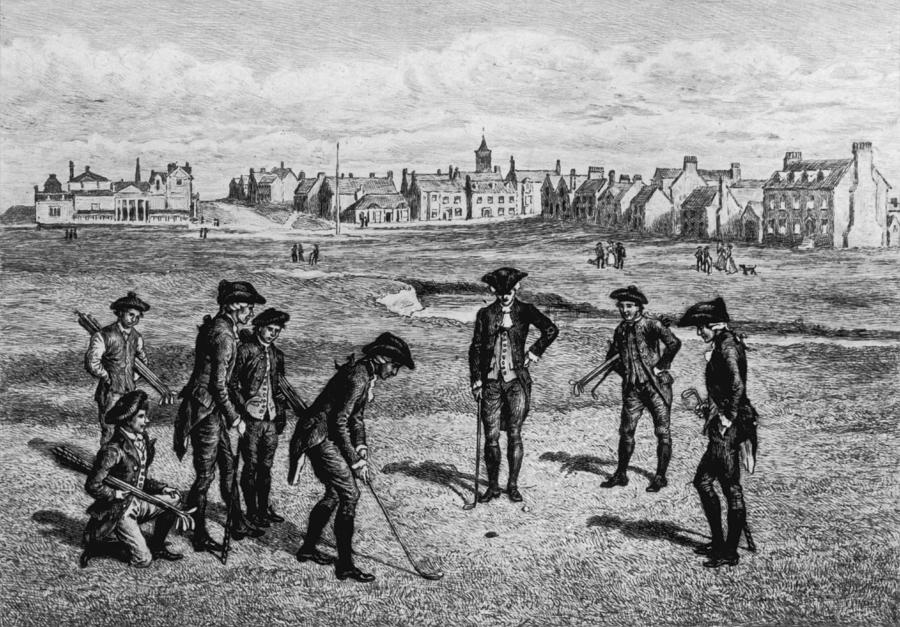 18th Century Golfers Photograph by Hulton Archive 18th Century Golfers Photograph by Hulton Archive