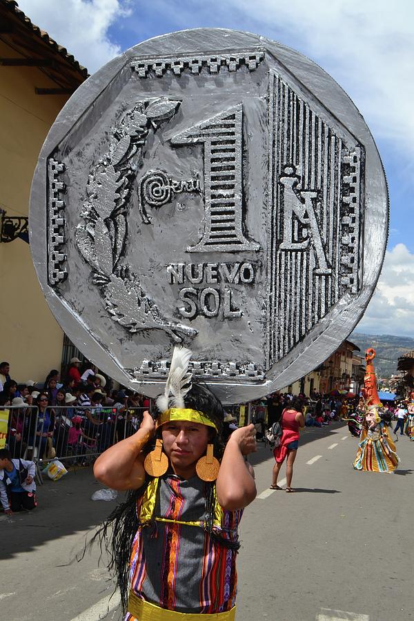 Hat Photograph - Carnival in Cajamarca  - Peru #19 by Carlos Mora