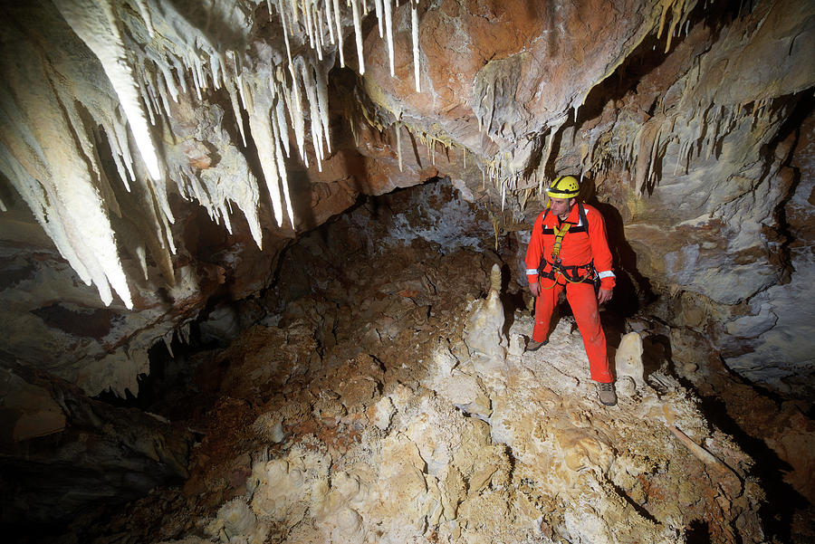 Caving In Spain Photograph by Cavan Images - Fine Art America