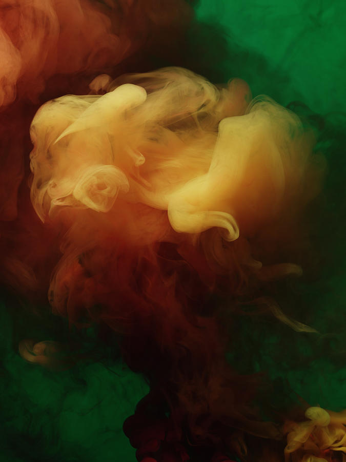 Colored Smoke #19 Photograph by Henrik Sorensen