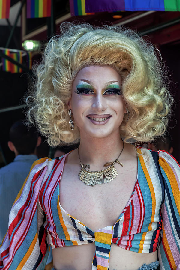 Gay Pride Parade NYC 6_30_2019 - 50th Anniversary 0f Stonewall R #19 Photograph by Robert Ullmann