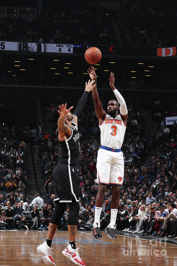 New York Knicks V Brooklyn Nets #19 Photograph by Nathaniel S. Butler