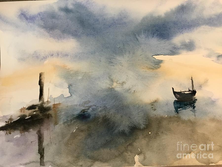 1902019 Painting by Han in Huang wong
