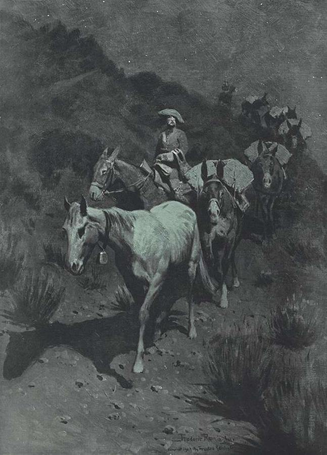 1905 Remington Print The Bell Mare Photograph by Redemption Road - Fine ...