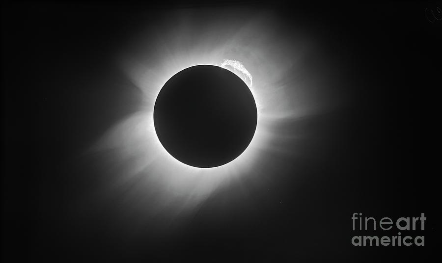 Space Photograph - 1919 Solar Eclipse by European Southern Observatory/science Photo Library