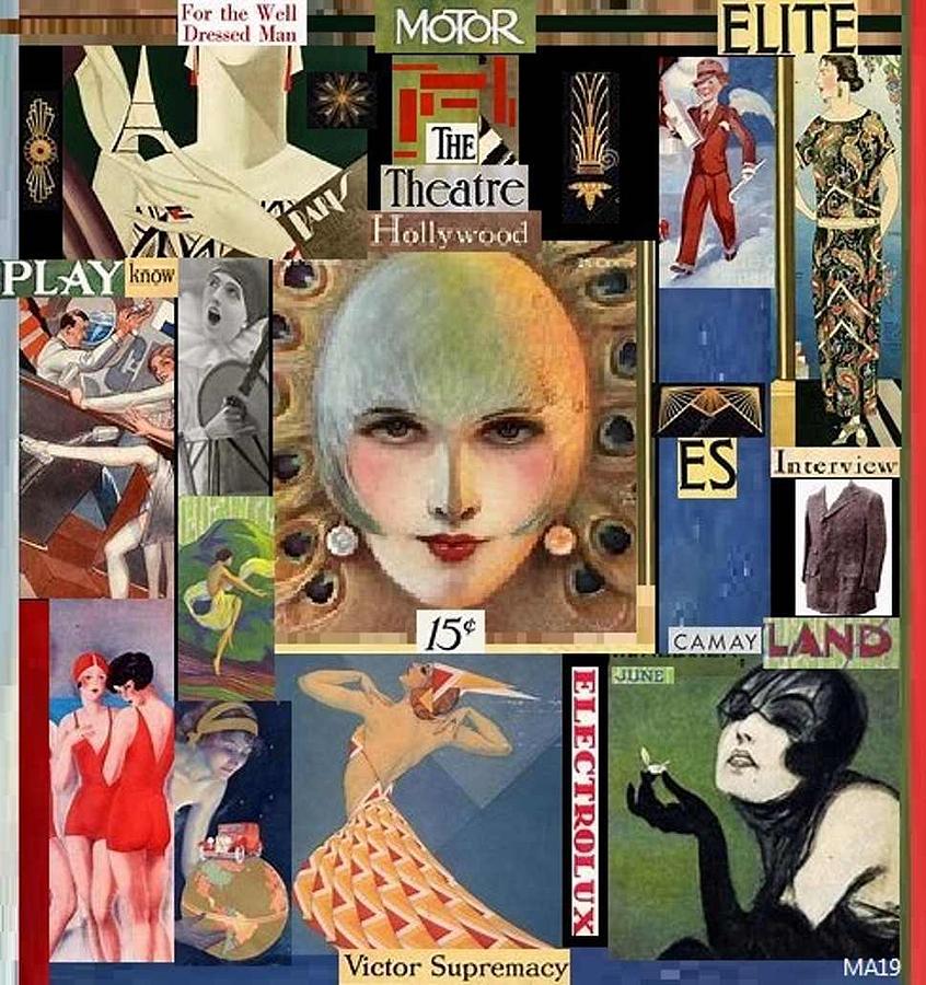 1920 Digital Art by Michael Anthony - Fine Art America