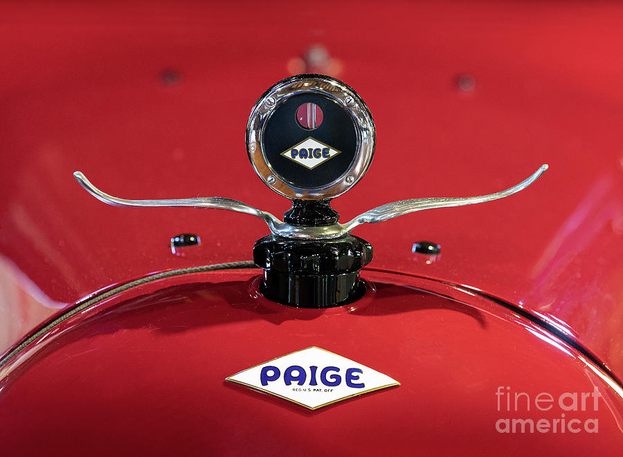 1920 Paige Hood Ornament Photograph by Dennis Hedberg - Pixels