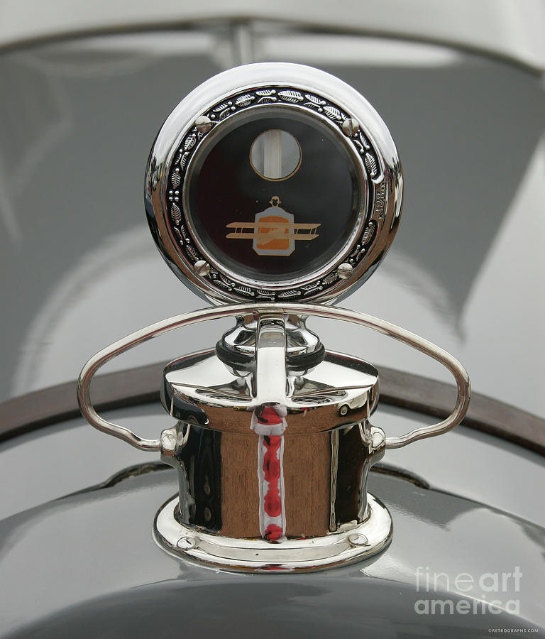 1920s Boyce Motometer Hood Ornament Photograph by Lucie Collins
