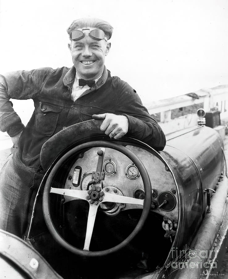 1920s Racer With Driver Indy 500 Photograph by Retrographs