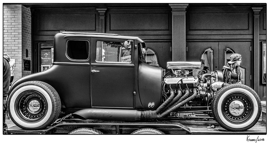 1925 Ford Model T Coupe Hot Rod Digital Art
