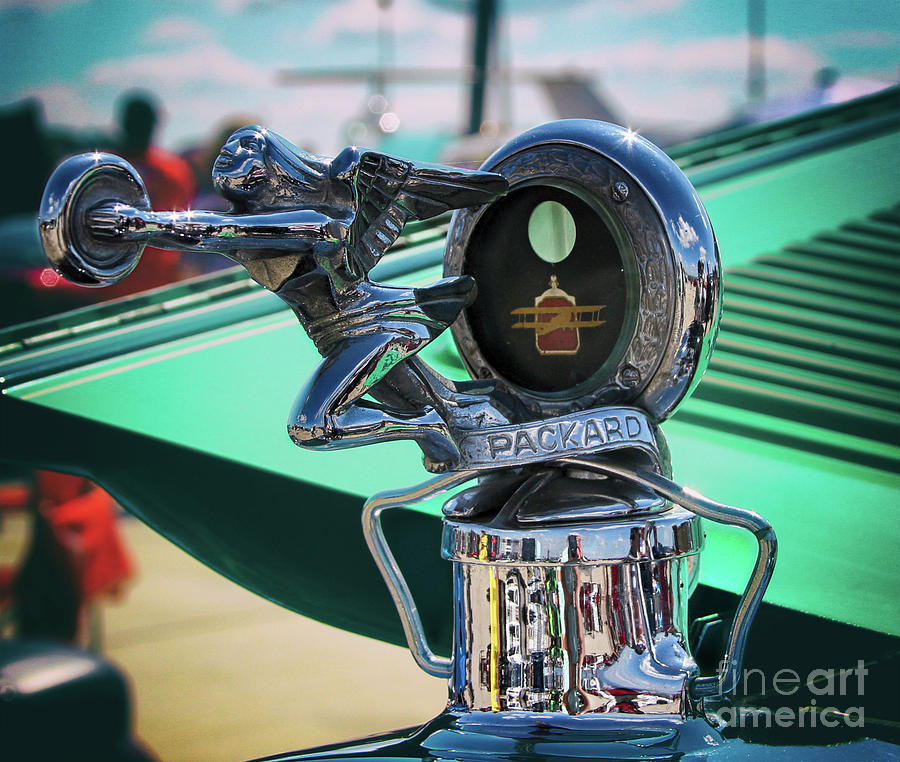 Packard Photograph - 1927 Packard Hood Ornament by Steven Digman Packard Photograph - 1927 Packard Hood Ornament by Steven Digman
