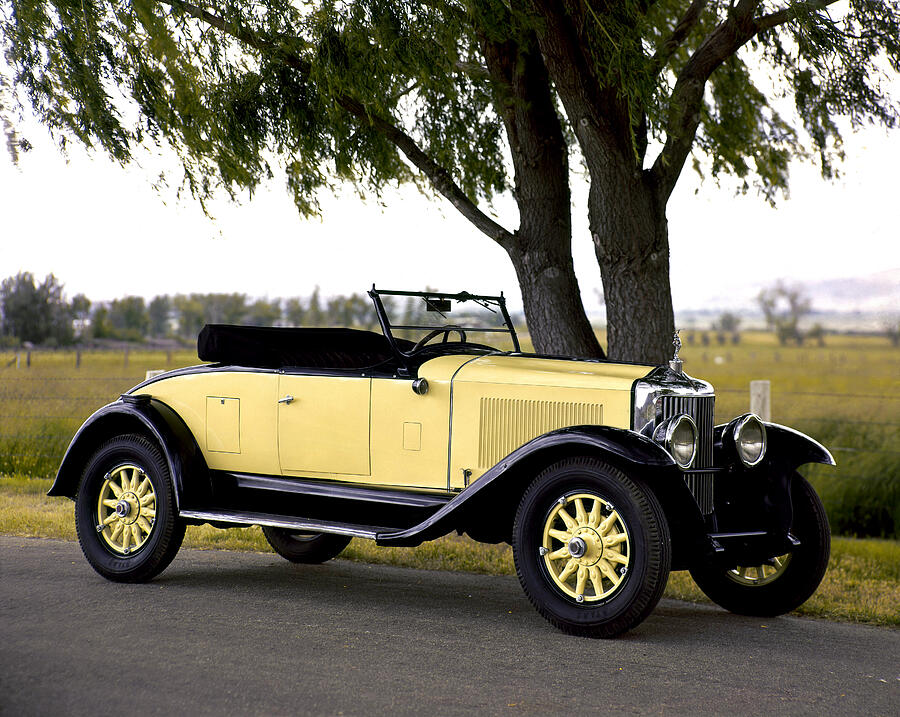 Vintage Photograph - 1928 Diana Royal Roadster by Tom Burnside / Science Source Vintage Photograph - 1928 Diana Royal Roadster by Tom Burnside / Science Source