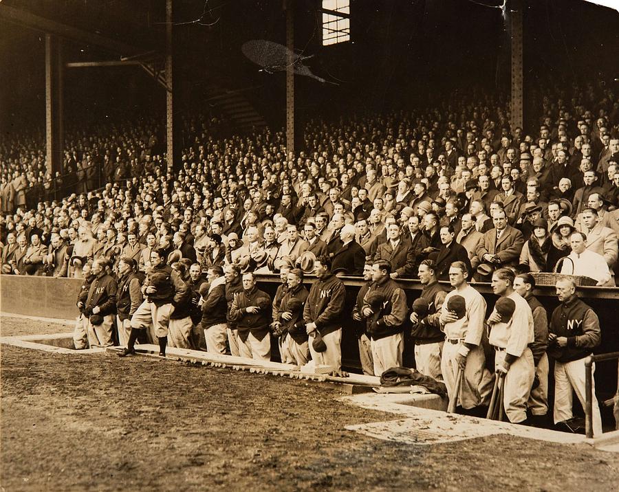 Portrait of 1928 New York Yankees